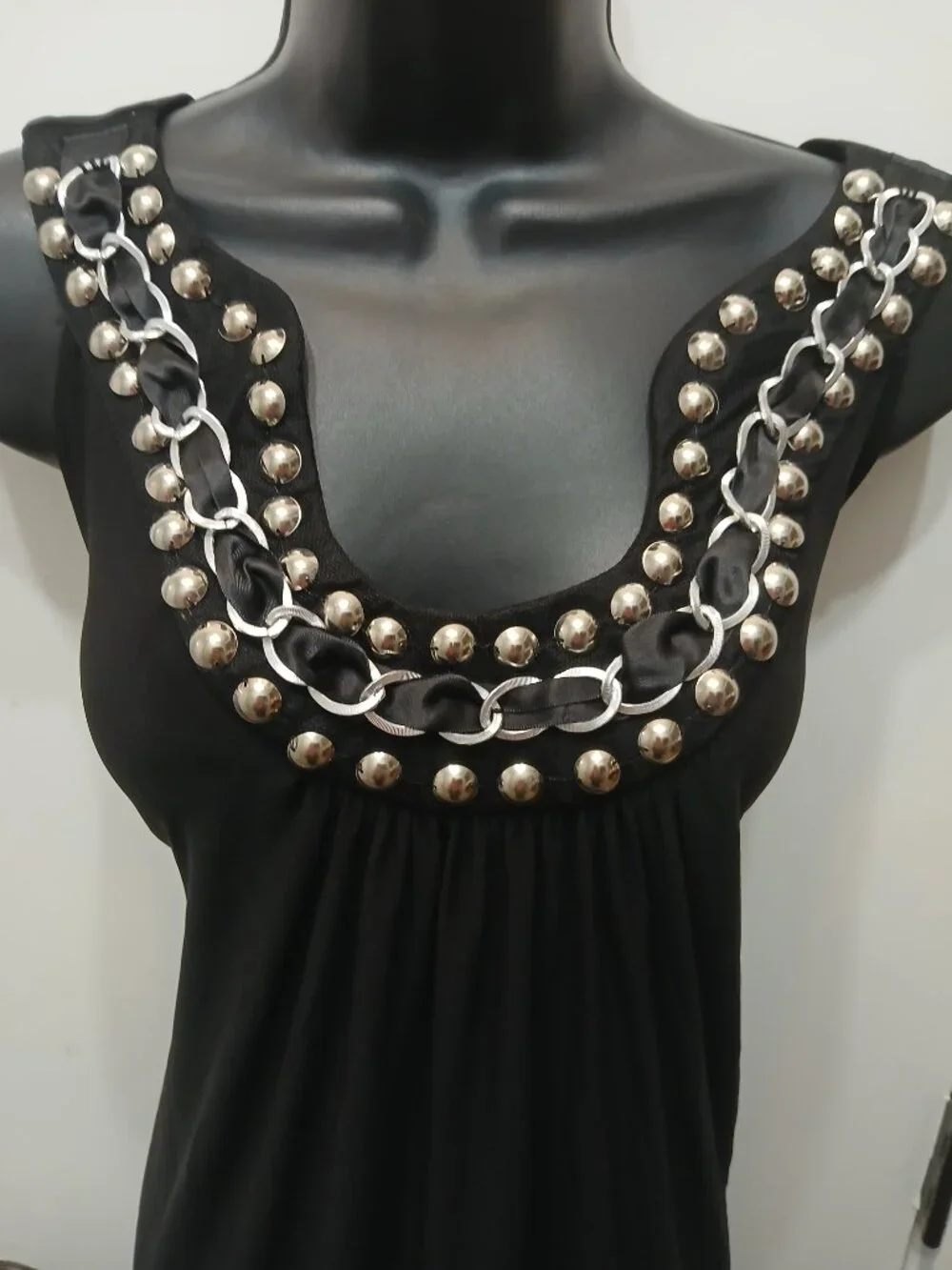 Another Thyme Dressy Biker Chic Dress🖤 - Picture 7 of 8